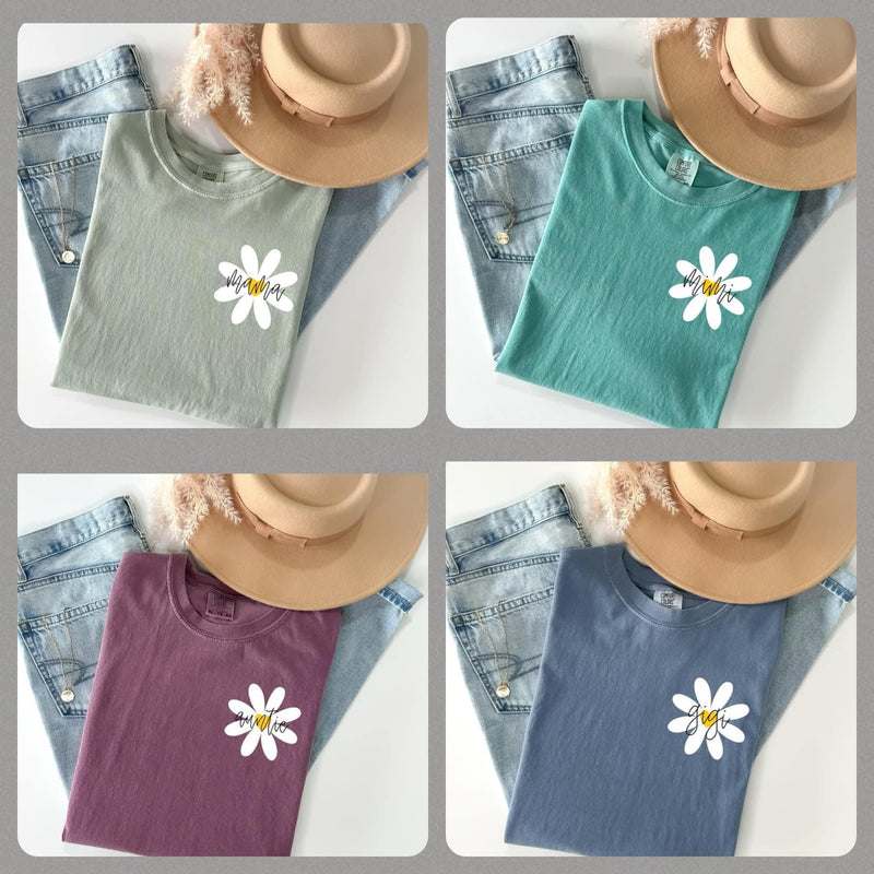 Customized Floral Tee