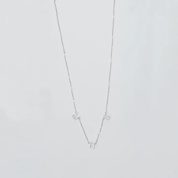 Silver MRS Necklace