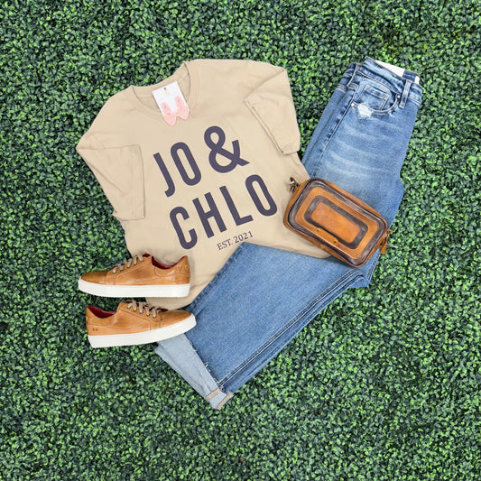 Jo & Chlo Est 2021 Tee