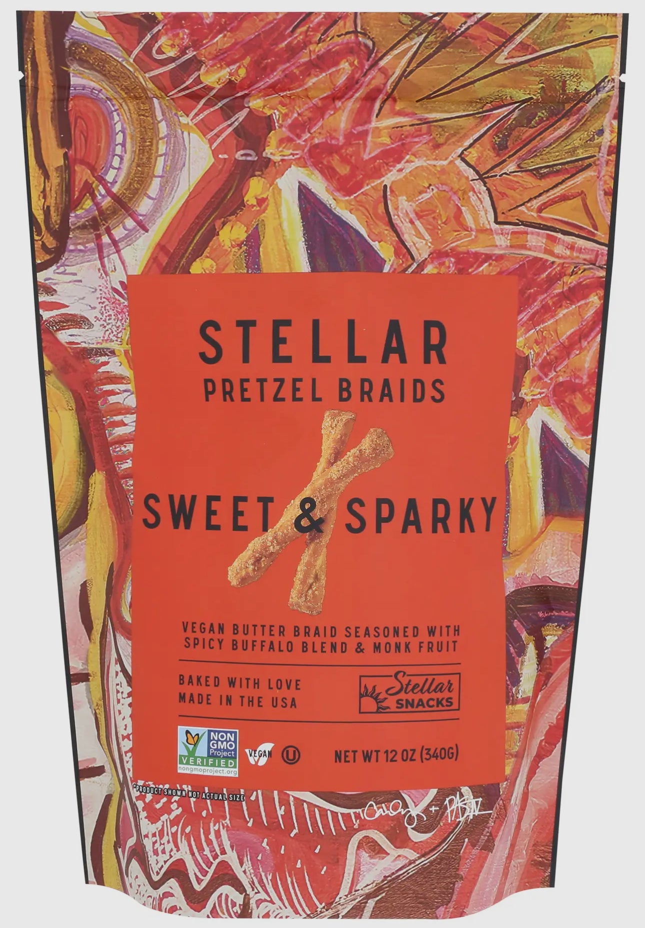 Stellar Large Sweet and Sparky Pretzels