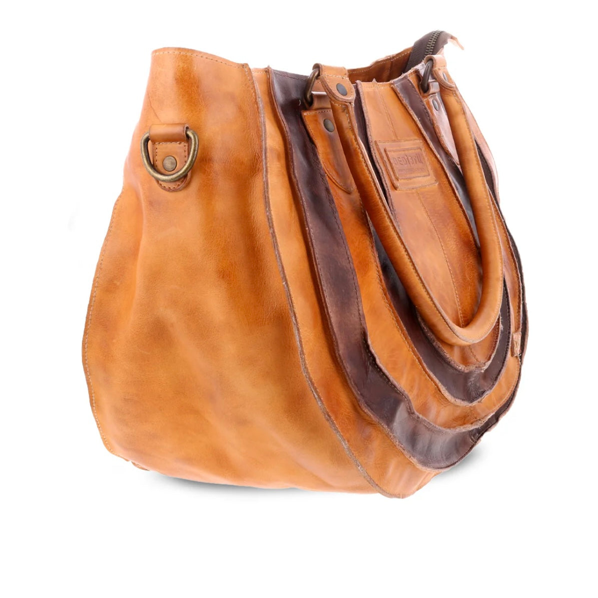 BedStu Brawler Purse - Pecan Teak Rustic