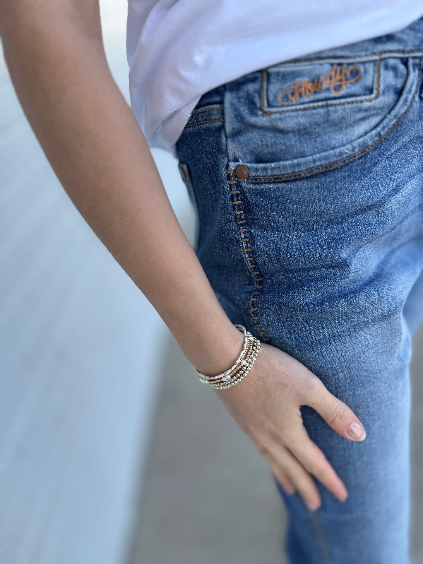 Judy Blue Howdy Straight Leg Jeans