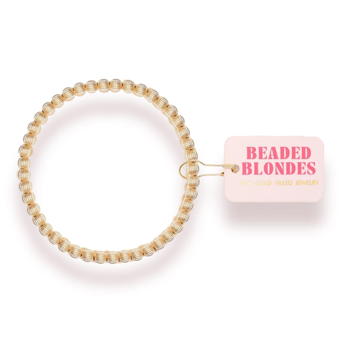 Beaded Blondes Serenity Fluted Bracelet
