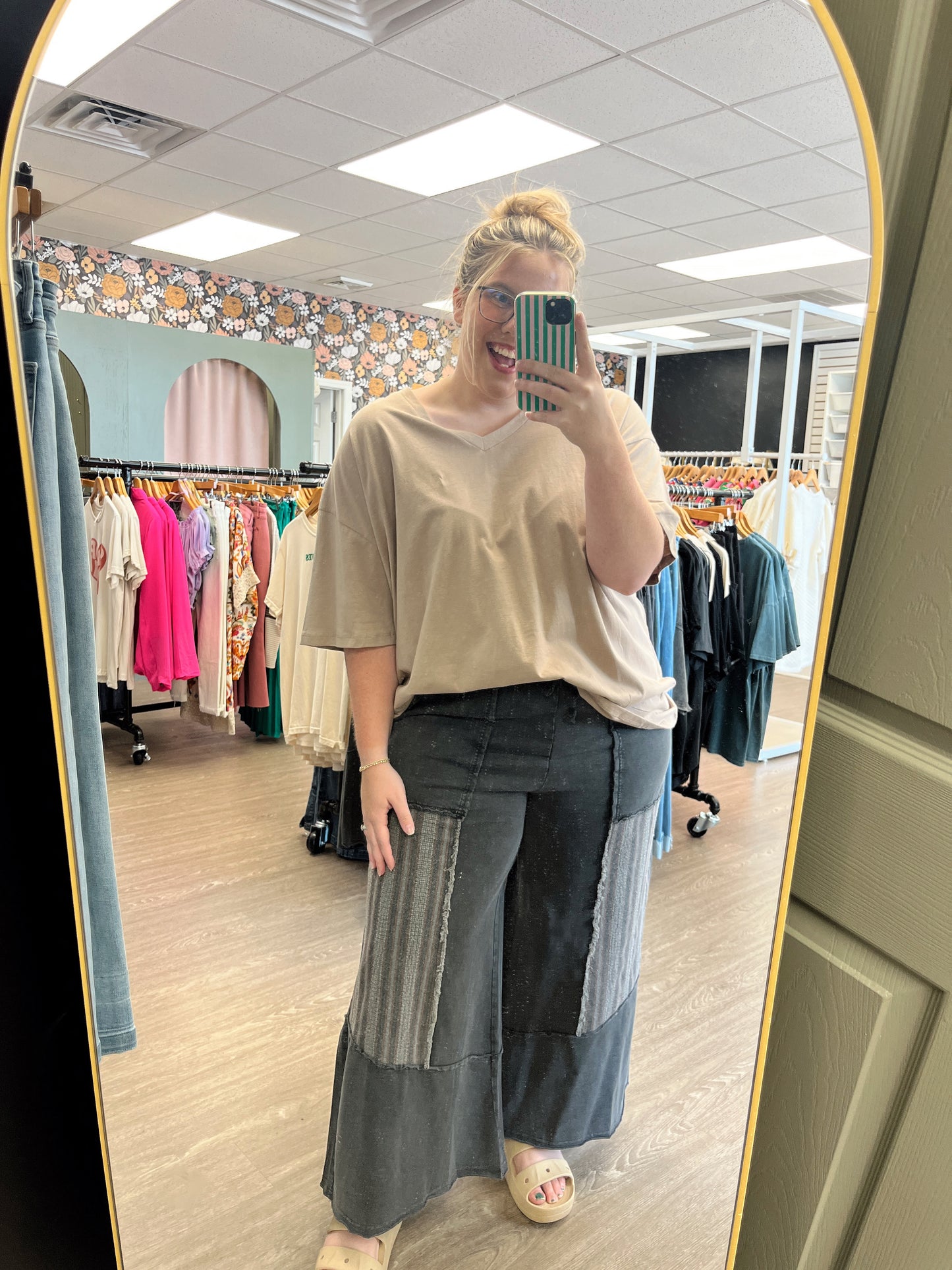 Ash Drift Wide Legs Pants