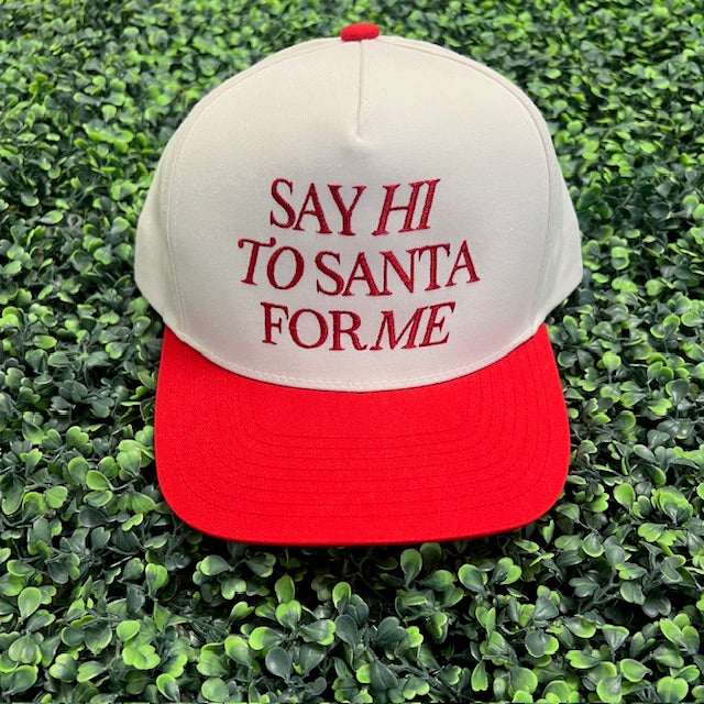 Embroidered Holiday Trucker Hat