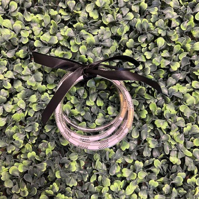 Plaid Bracelet Stacks