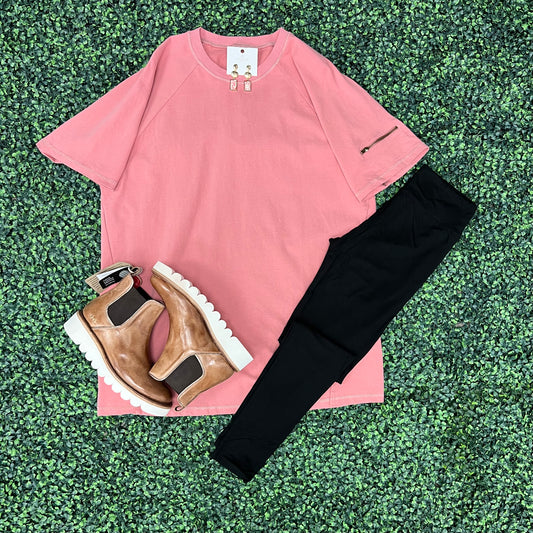 Zipper Staple Tunic