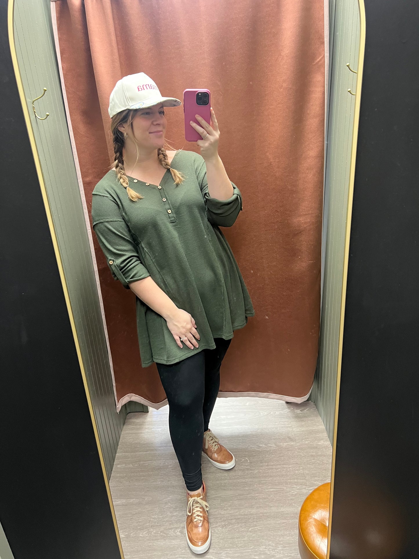 Staple Waffle Tunic