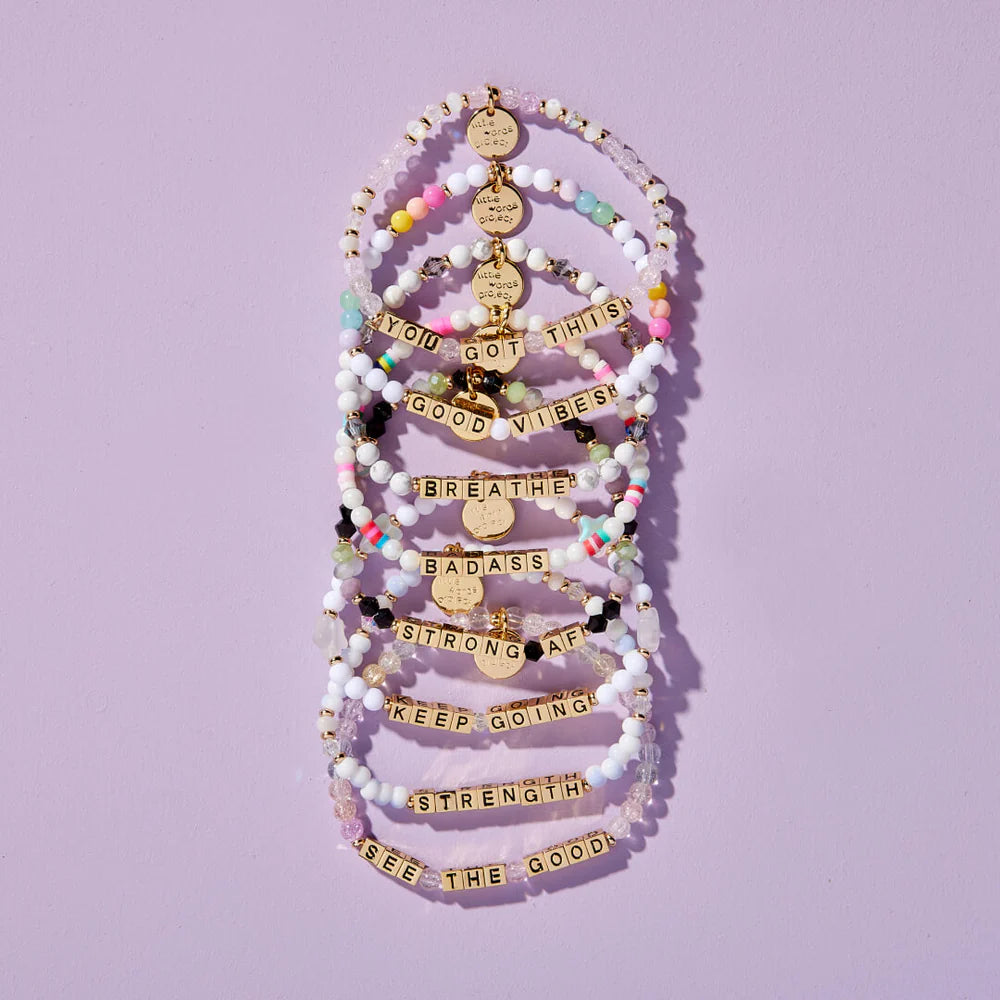 Little Words Project Good Vibes Bracelets