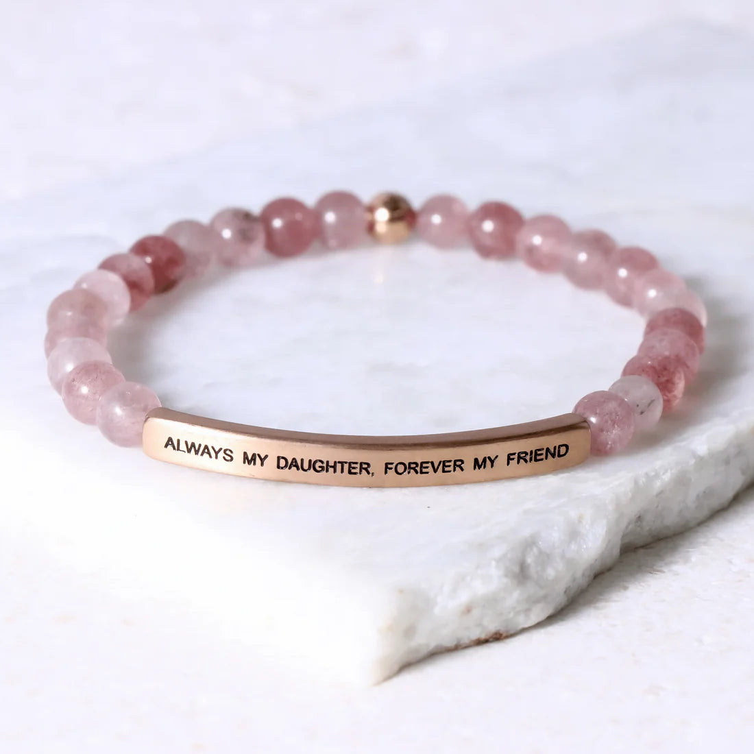 Inspiration Co Always my Daughter, Forever my Friend Bracelet-Quartz