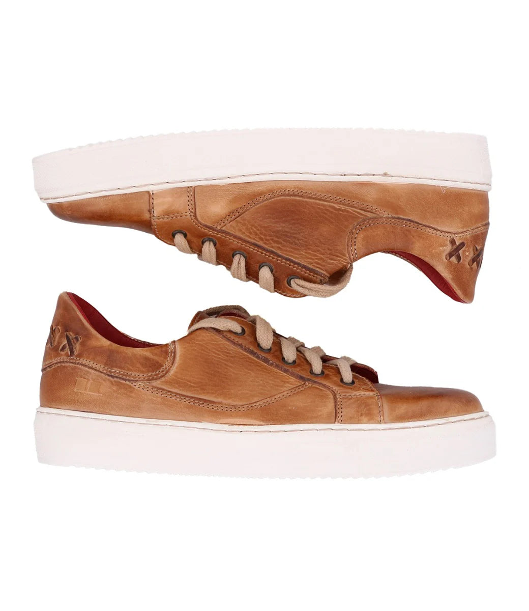 BedStu Azeli Tan Rustic Sneakers