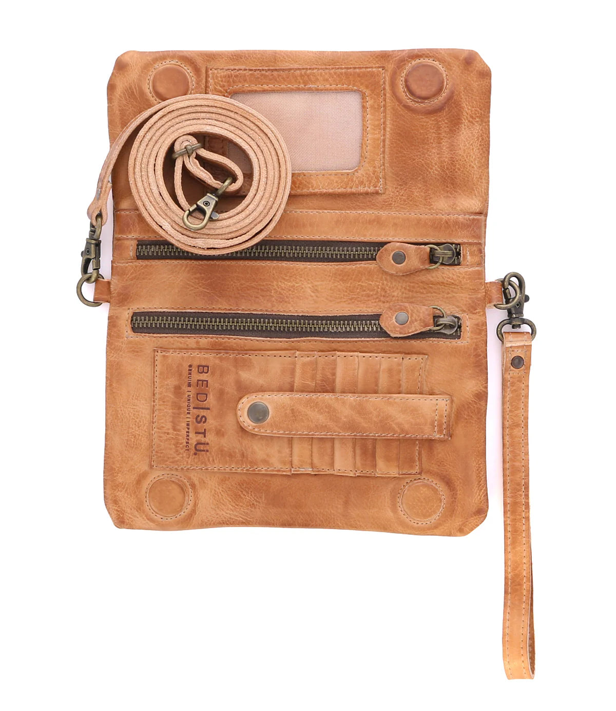 BedStu Cadence Tan Rustic Bag