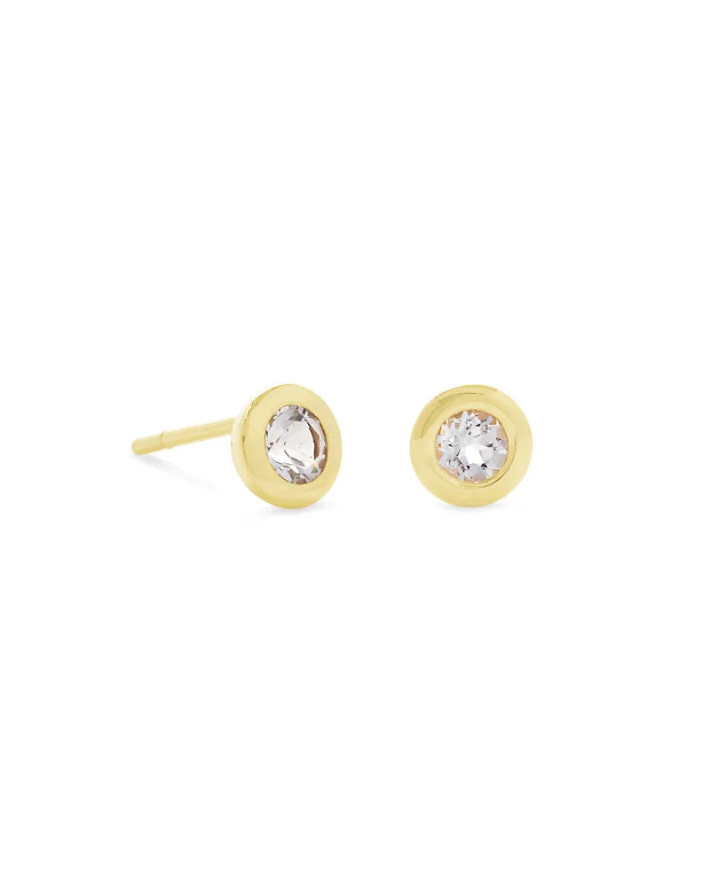 Kendra Scott Aliyah 18K Gold Vermeil Stud Earrings
