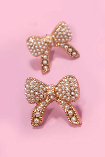 Bow Stud Earrings