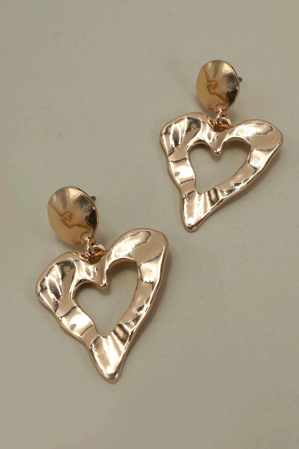Heart Drop Earrings