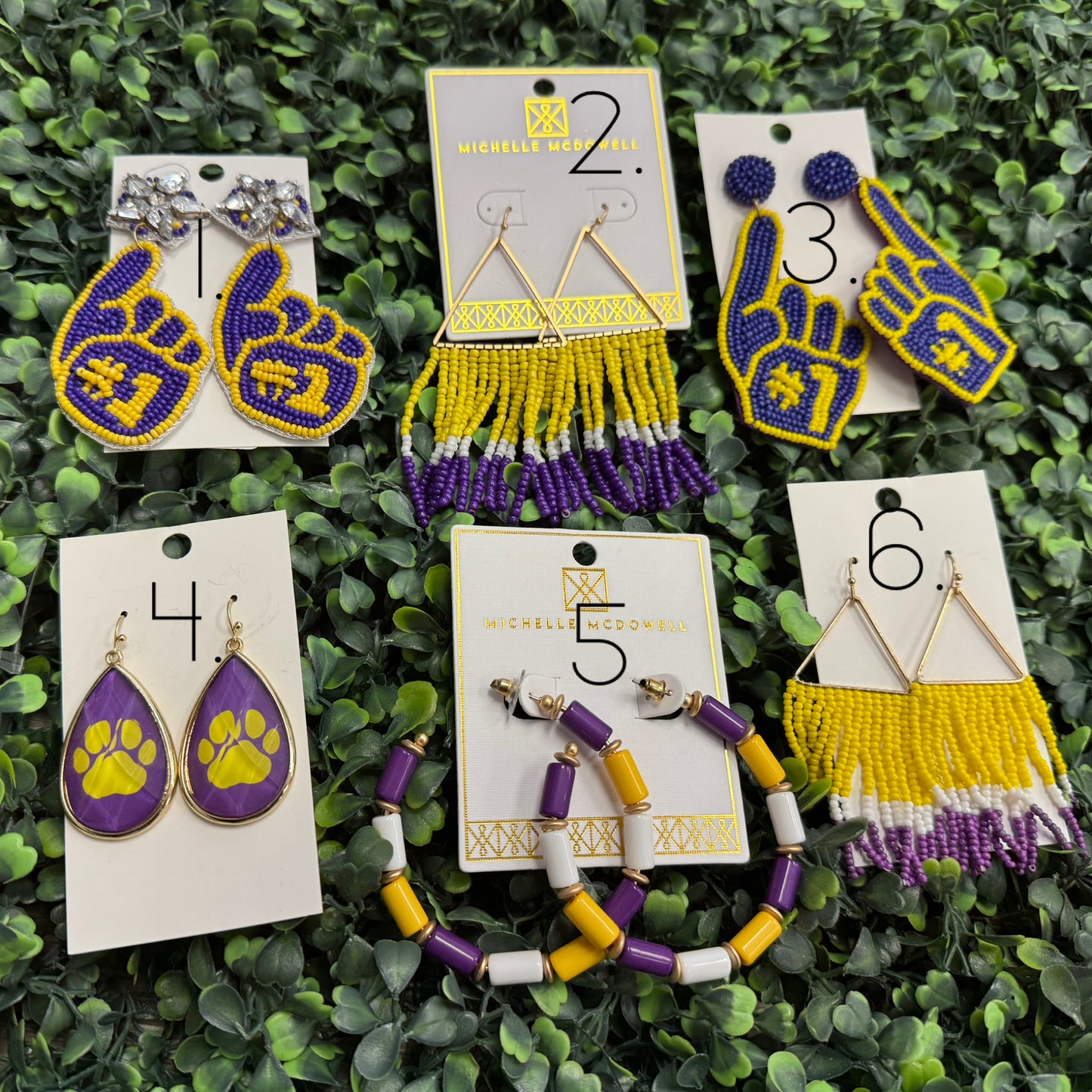 School Spirit Earrings
