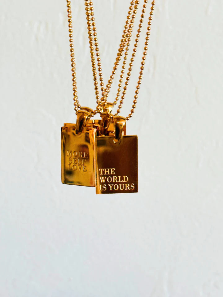 The World is Yours Necklace