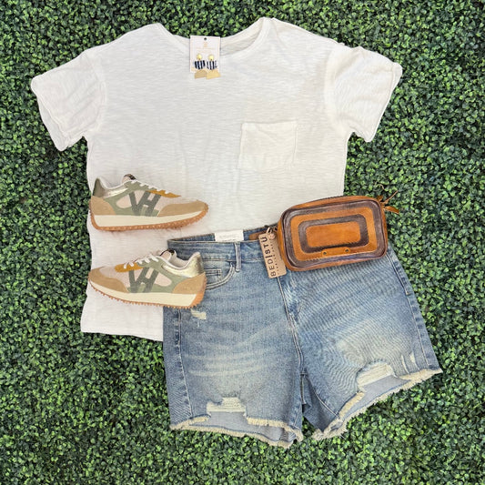 Distressed Judy Blue Shorts