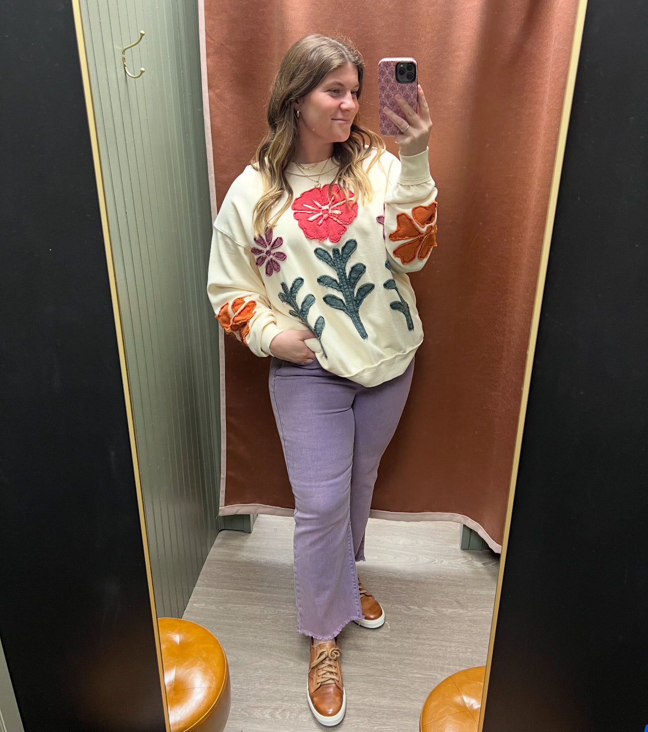 Floral Pullover