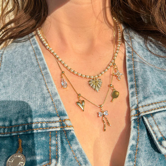 Gold Filled Grip Charms