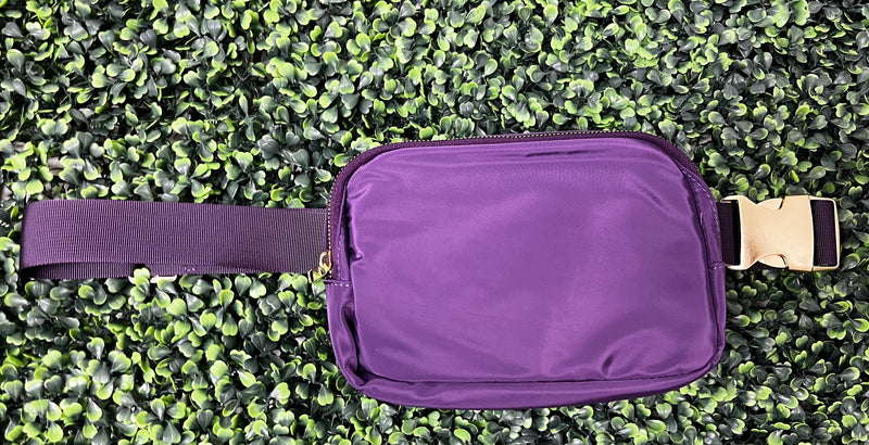 Purple & Golden Beltbag