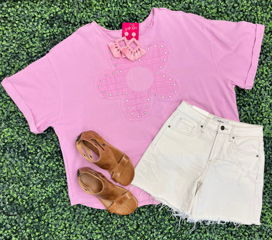 Studded Petals Top