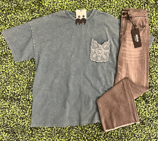 Seabreeze Crochet Tee