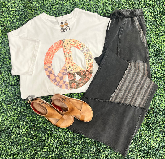 Ash Drift Wide Legs Pants