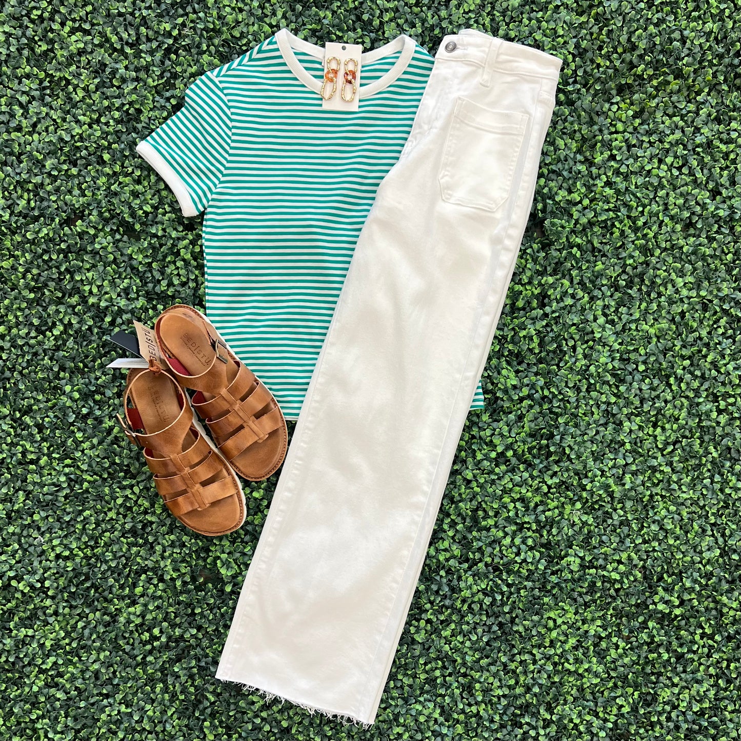 Mica White Staple Denim