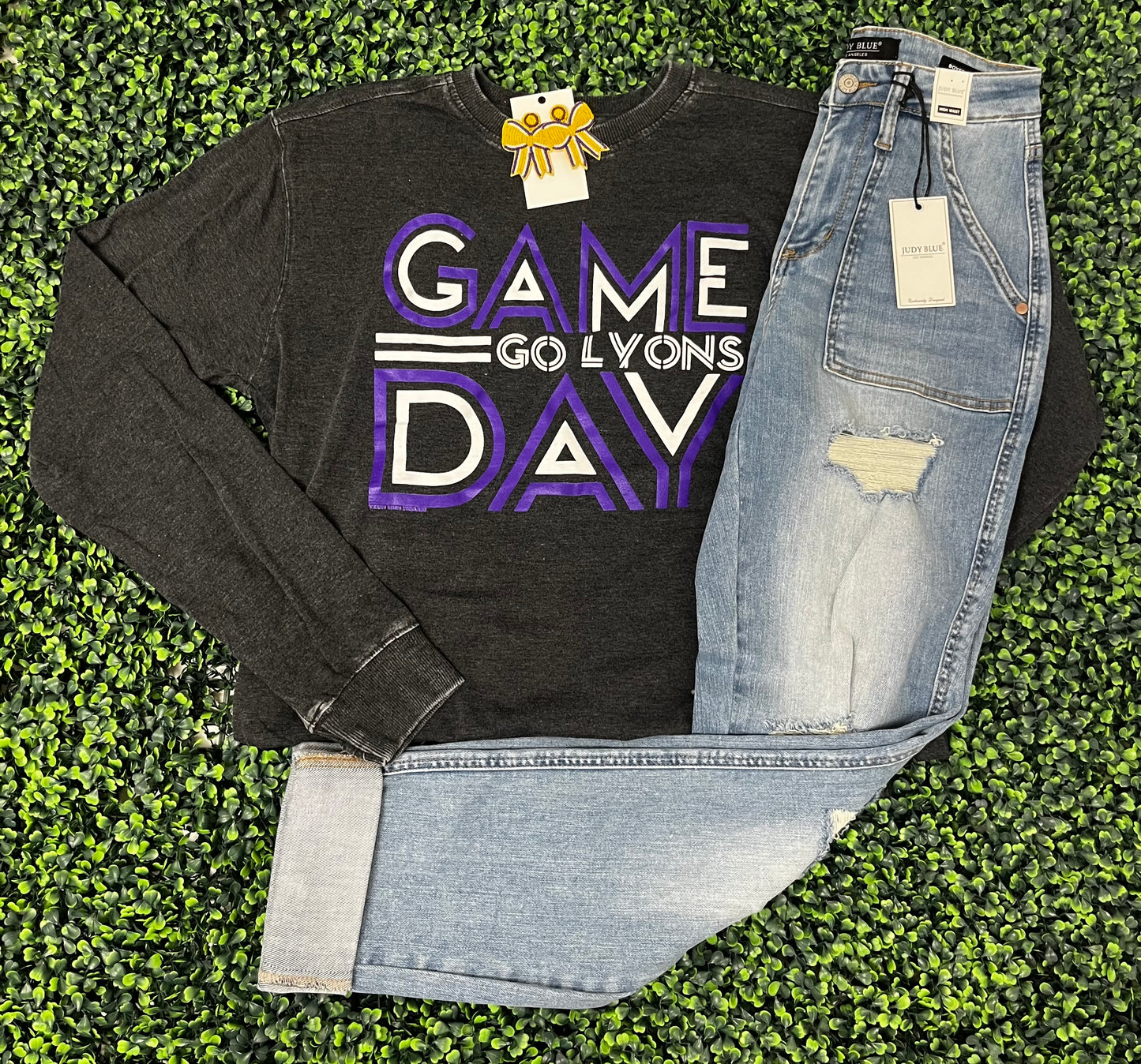 Game Day Lyons Long Sleeve Tee