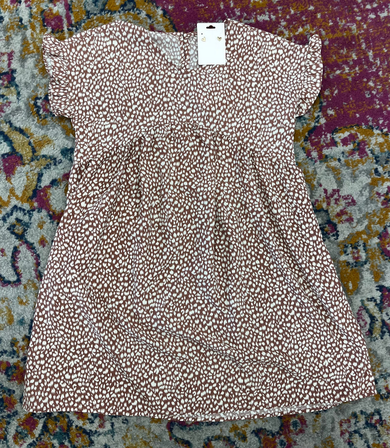Tween Animal Print Dress