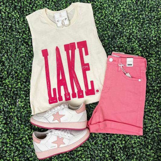 Pink Lake Tank Top