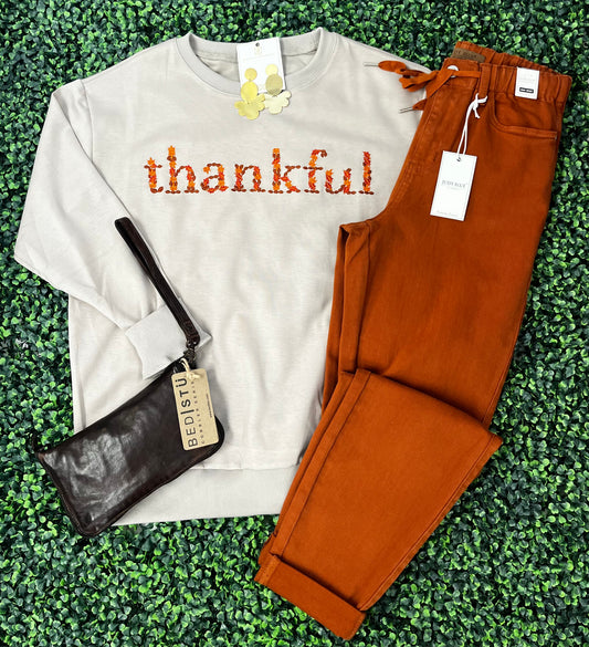 Cozy Thankful Crewneck