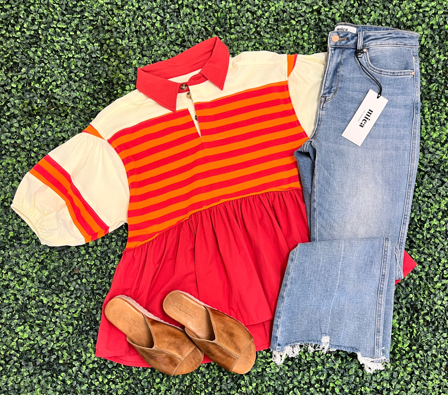 Ruffle & Radiance Top