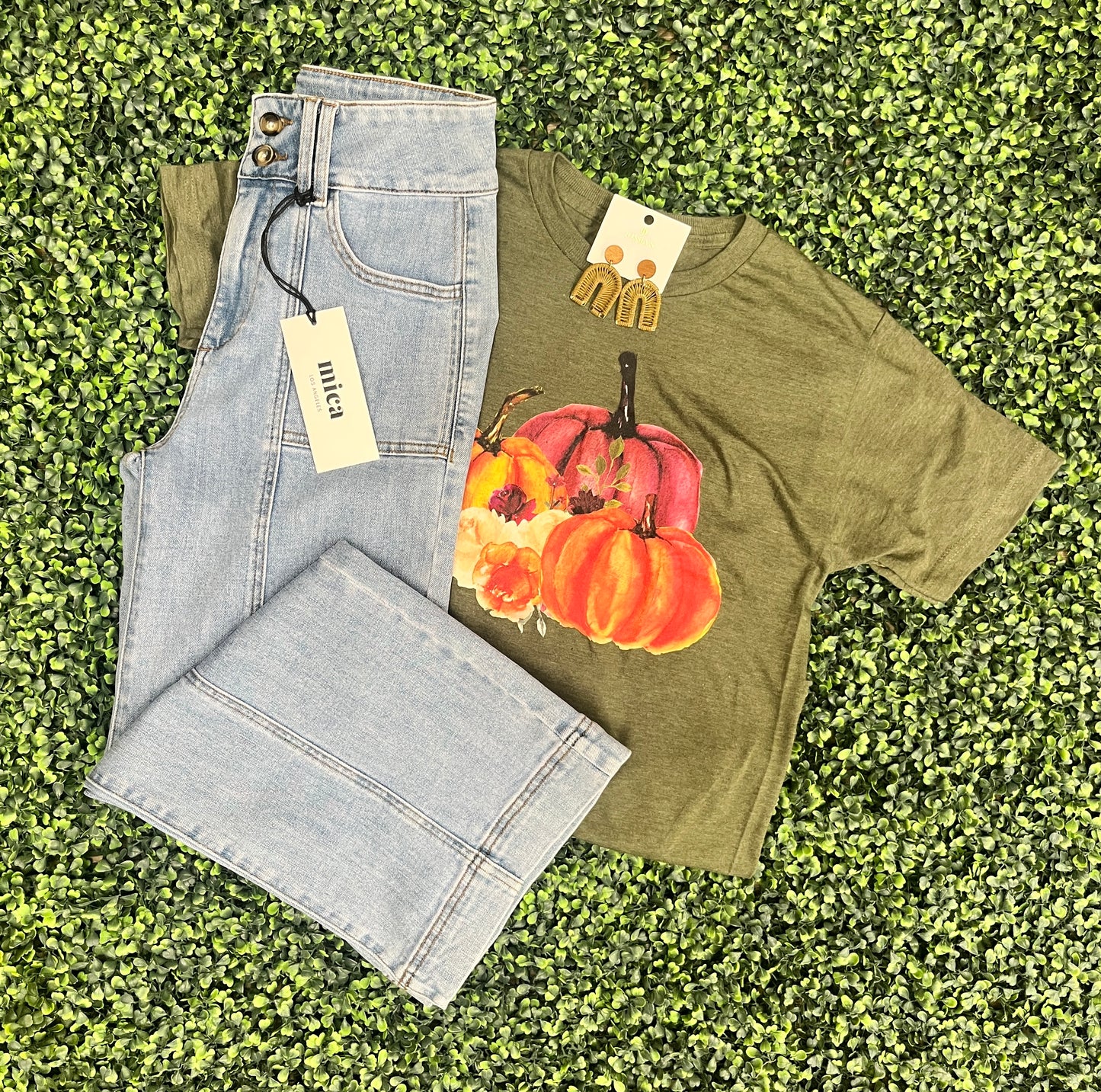 Autumn Pumpkins Tee