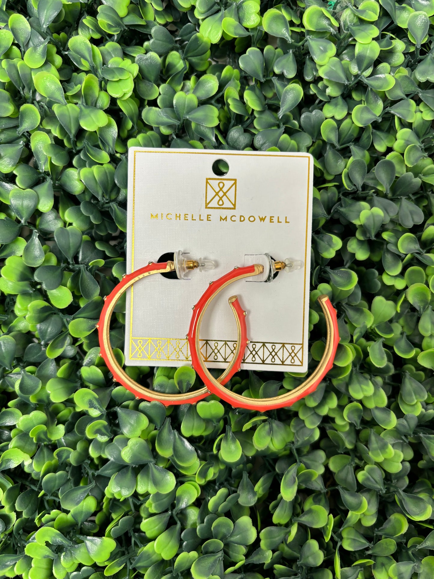 Orange Lucy Earrings