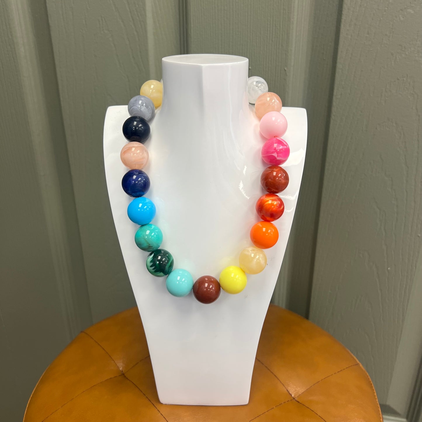“Glass” Bubble Necklace