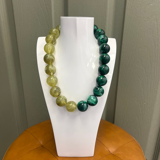“Glass” Bubble Necklace