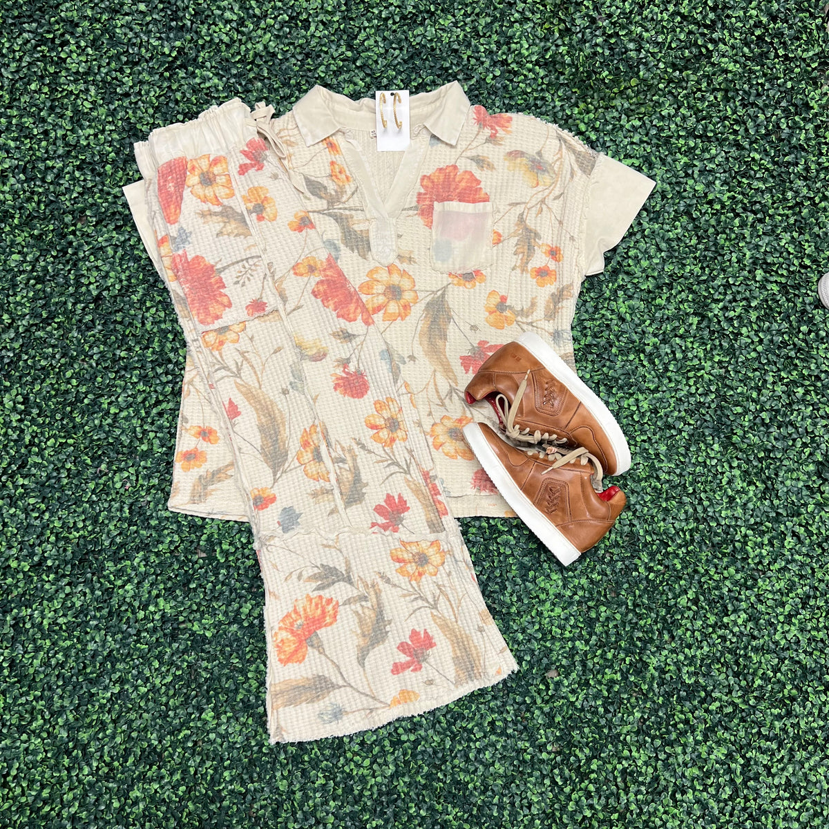 Floral Easel Pants
