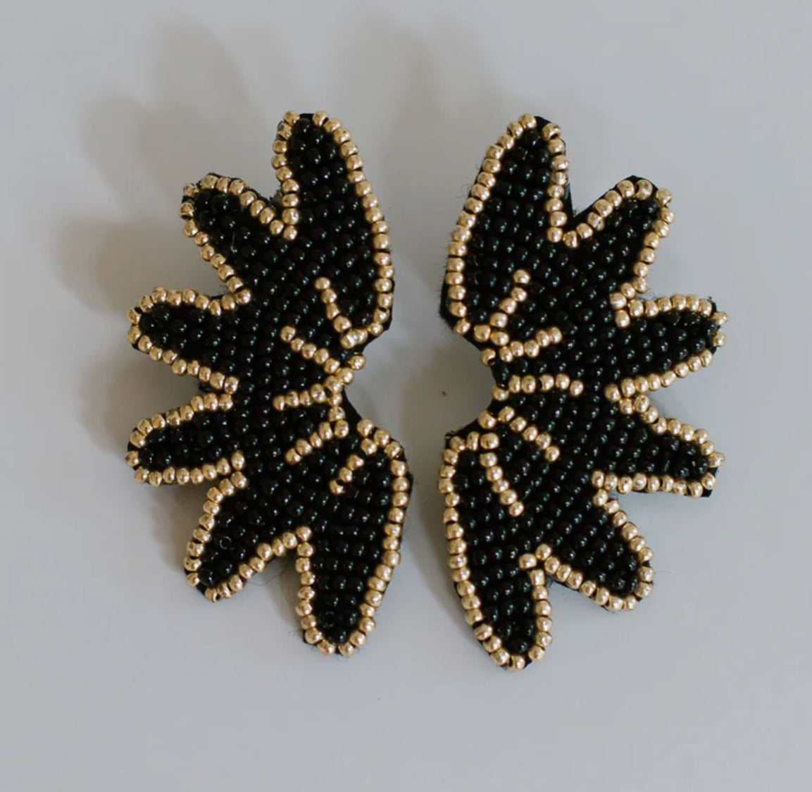 Black Ella Earrings