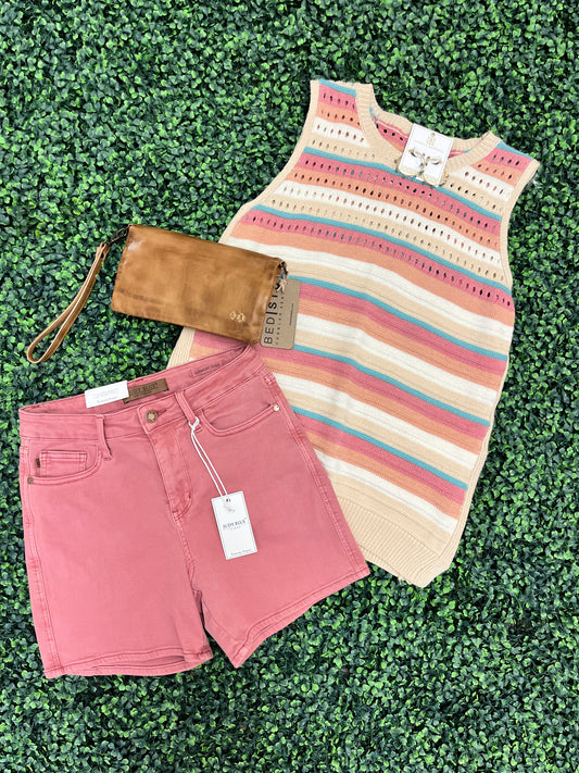 Cotton Candy Stitch Tank Top
