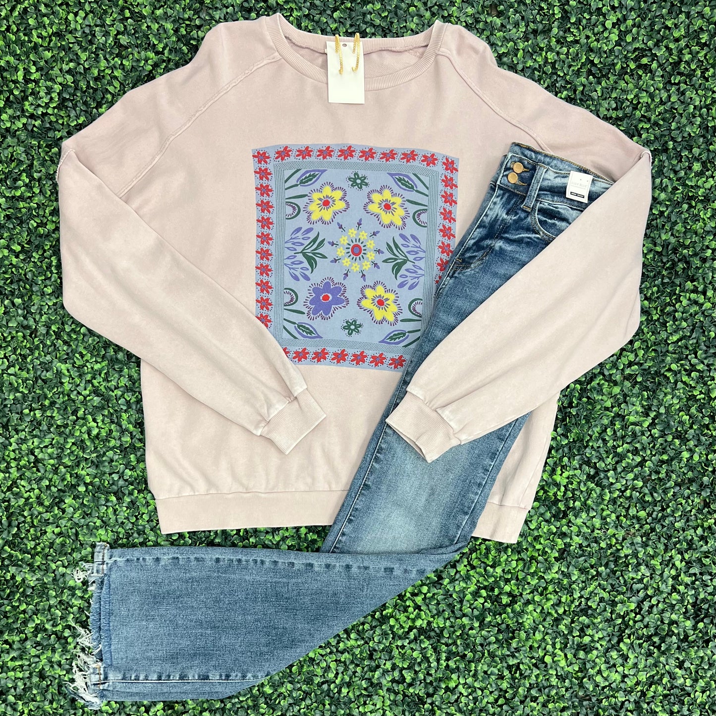 Floral Magic Pullover