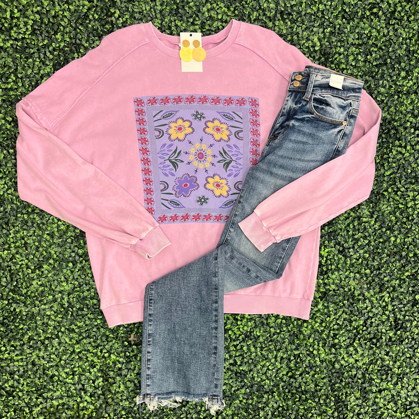 Floral Magic Pullover