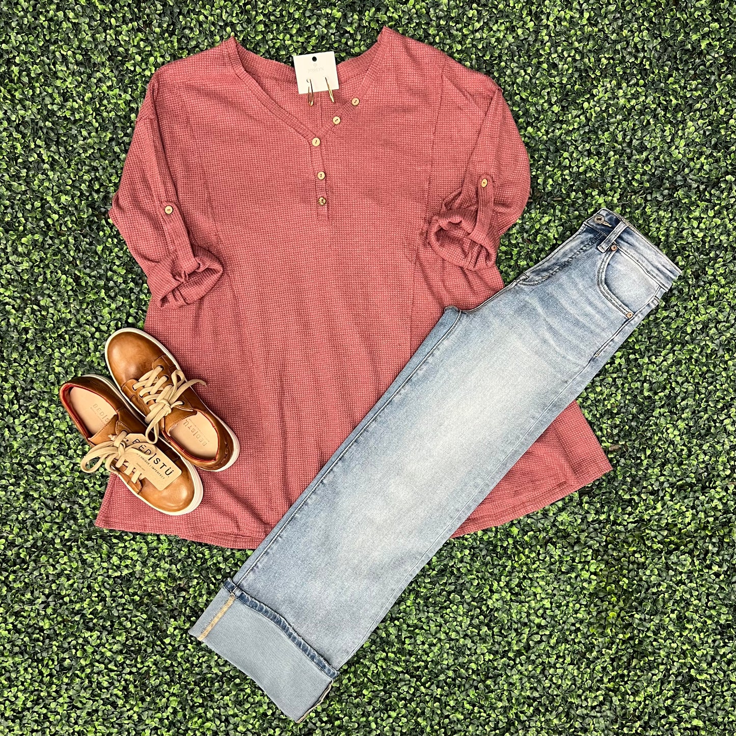 Staple Waffle Tunic