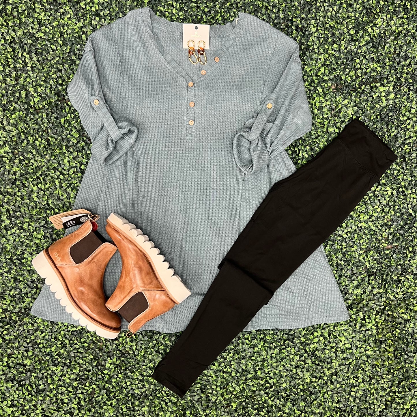 Staple Waffle Tunic