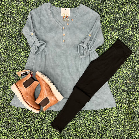 Staple Waffle Tunic