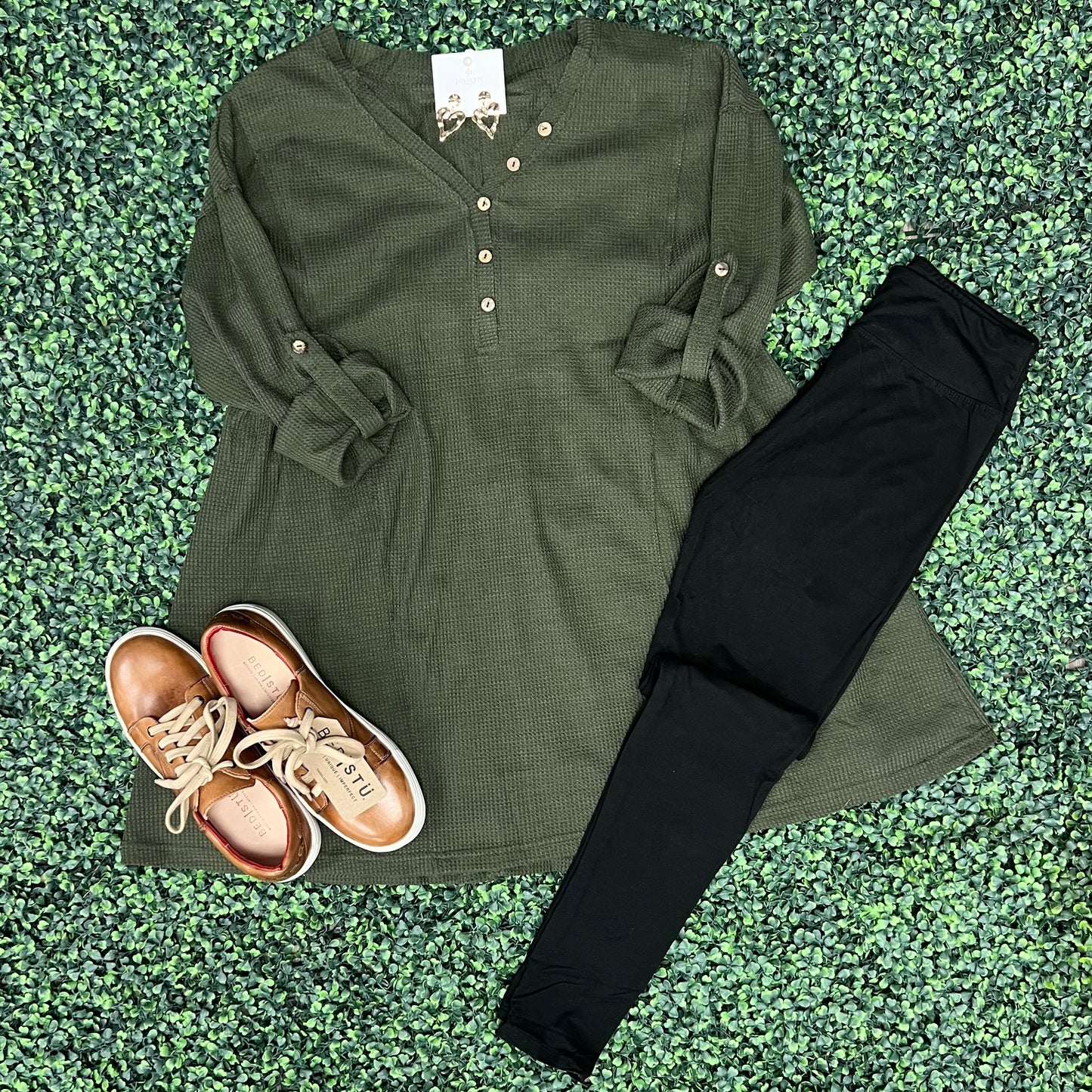 Staple Waffle Tunic