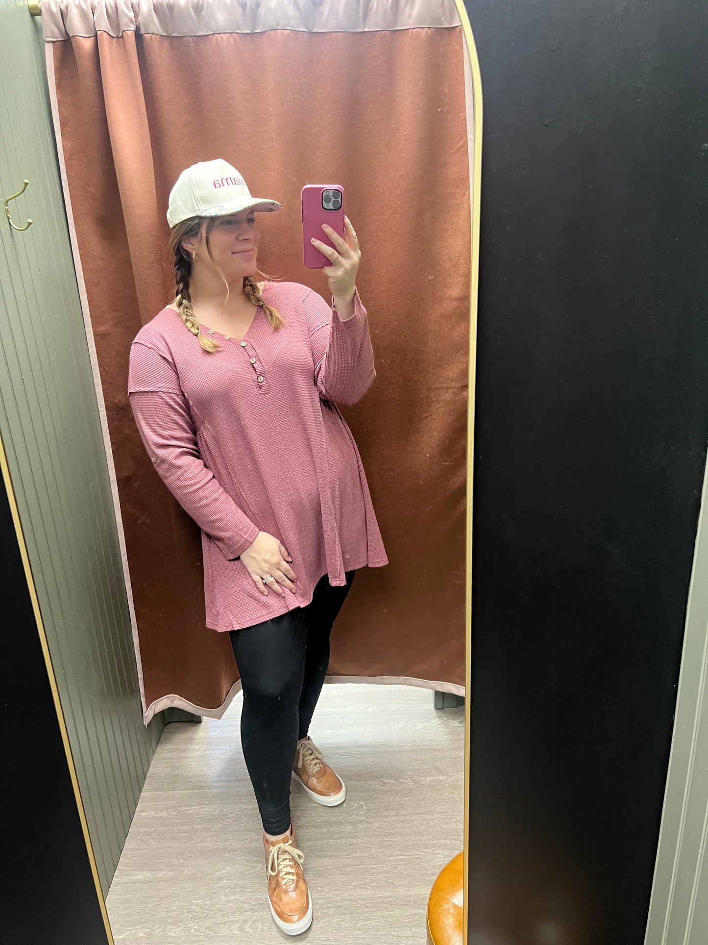 Staple Waffle Tunic