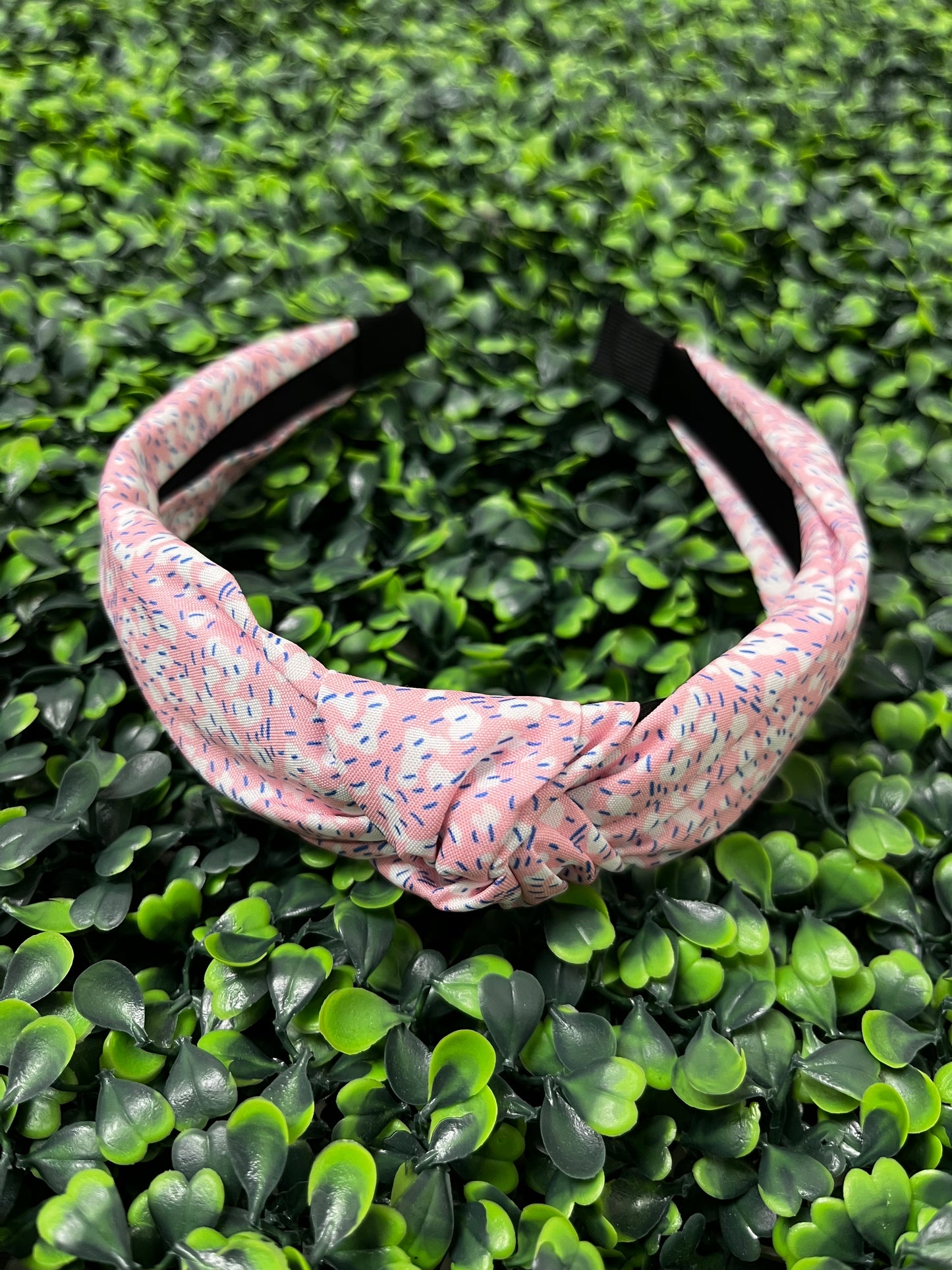 Pink & Blue Sprinkled Headband