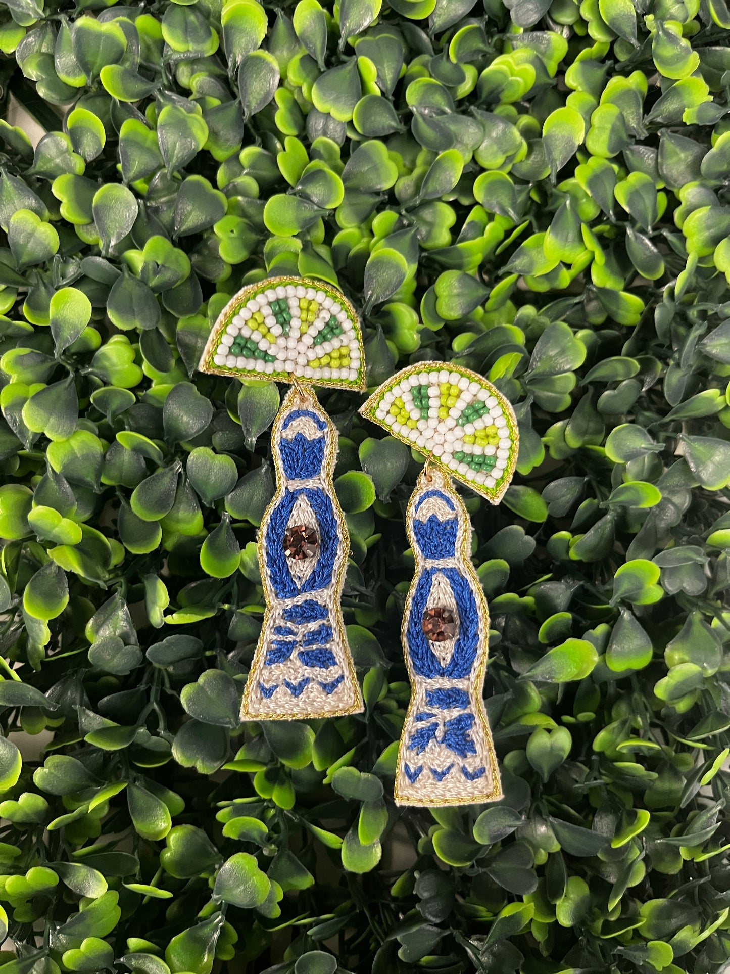 Hint of Lime Earrings